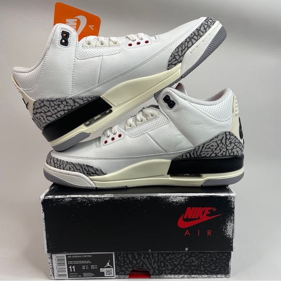 Nike Air Jordan 3 Retro Reimagined “White Cement” 2023 - Picture 3 of 4